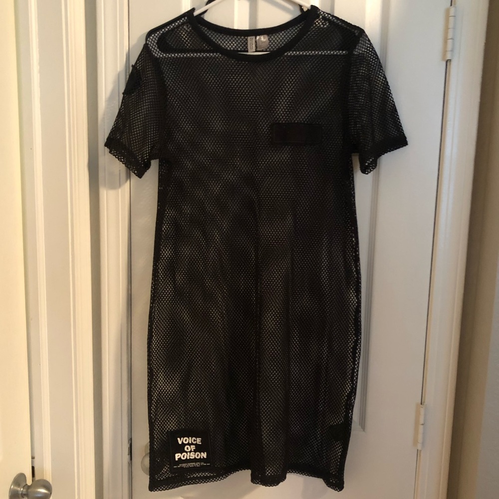 Fish Net Midi Dress